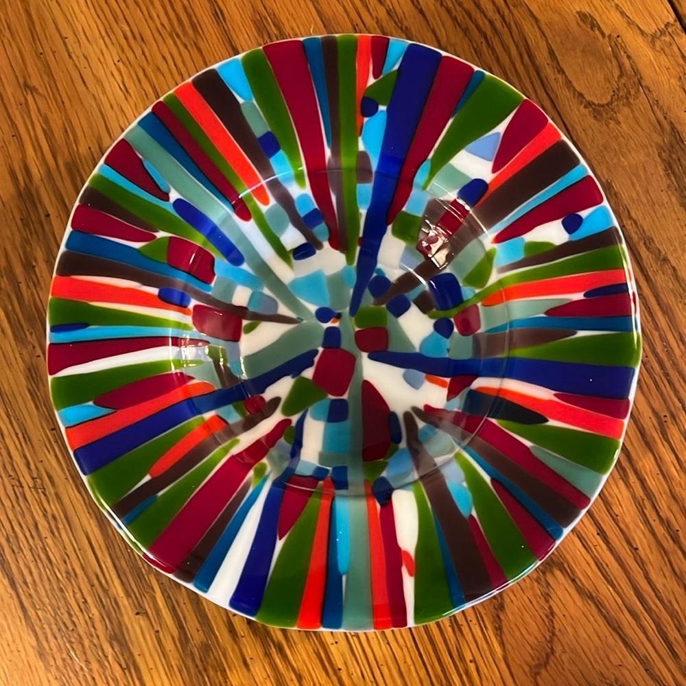 Fused Glass Bowl